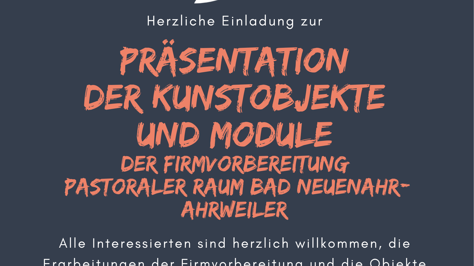 Einladung Präsentation Firmvorbereitung
