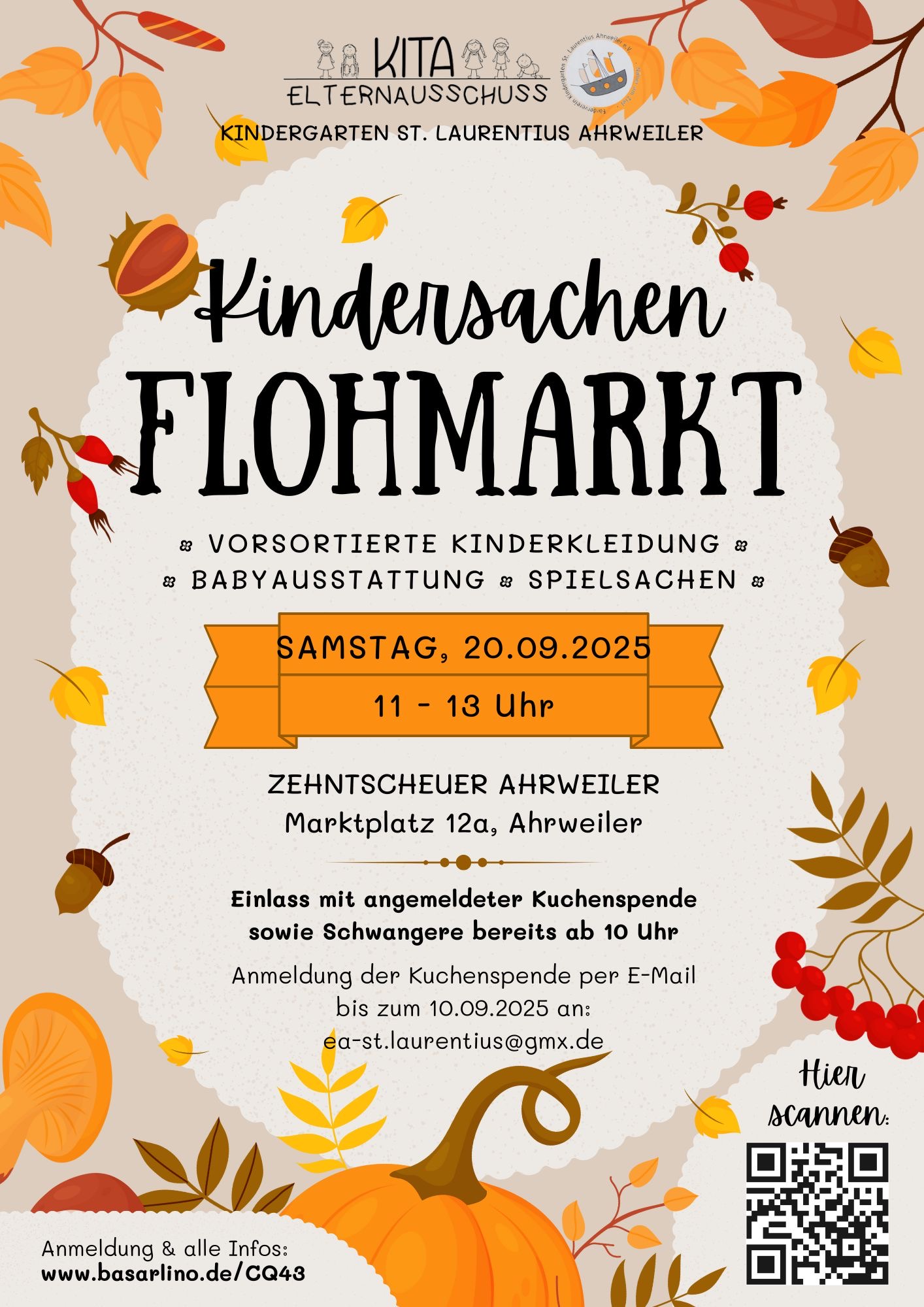 Kindersachen-Flohmarkt in St. Laurentius