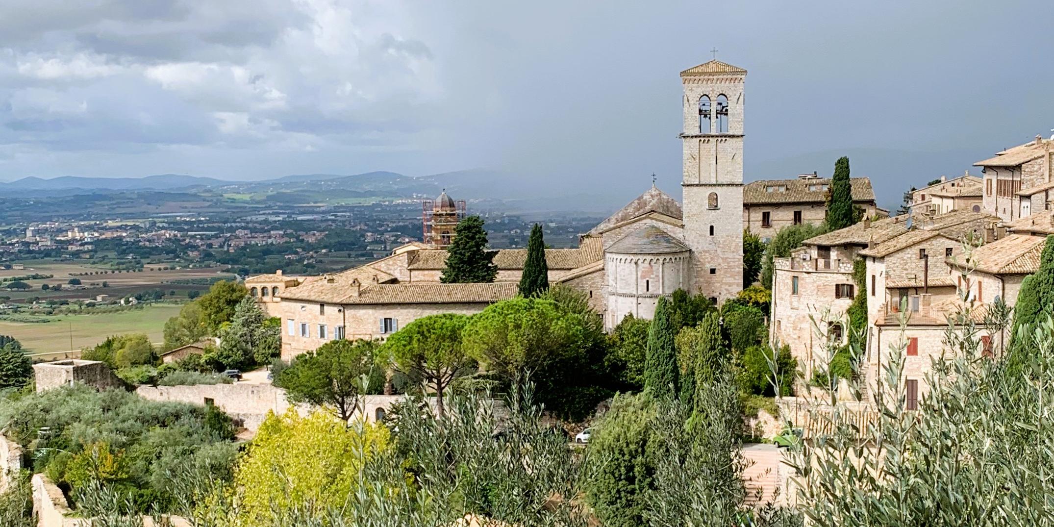 Malerisches Assisi. Pilgern, wo andere Urlaub machen... (c) Andreas Schmitz Malerisches Assisi. Pilgern, wo andere Urlaub machen...