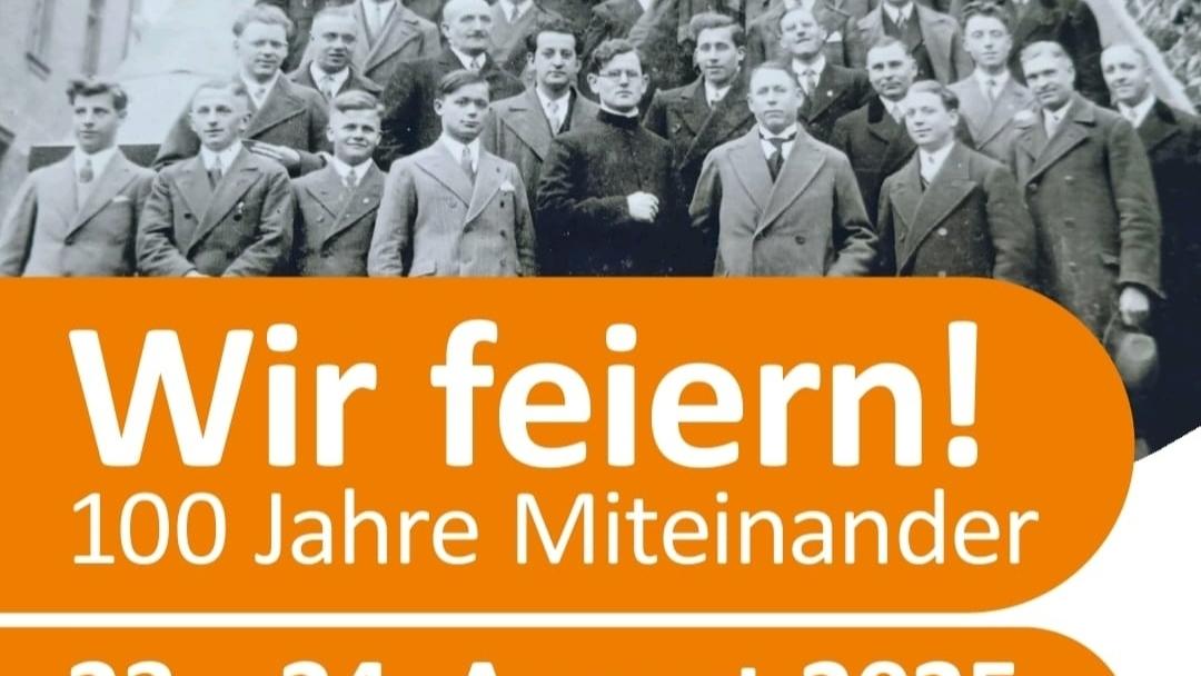 Ausschnit Plakat 100-jähriges Bestehen der Kolpingsfamilie Altenahr